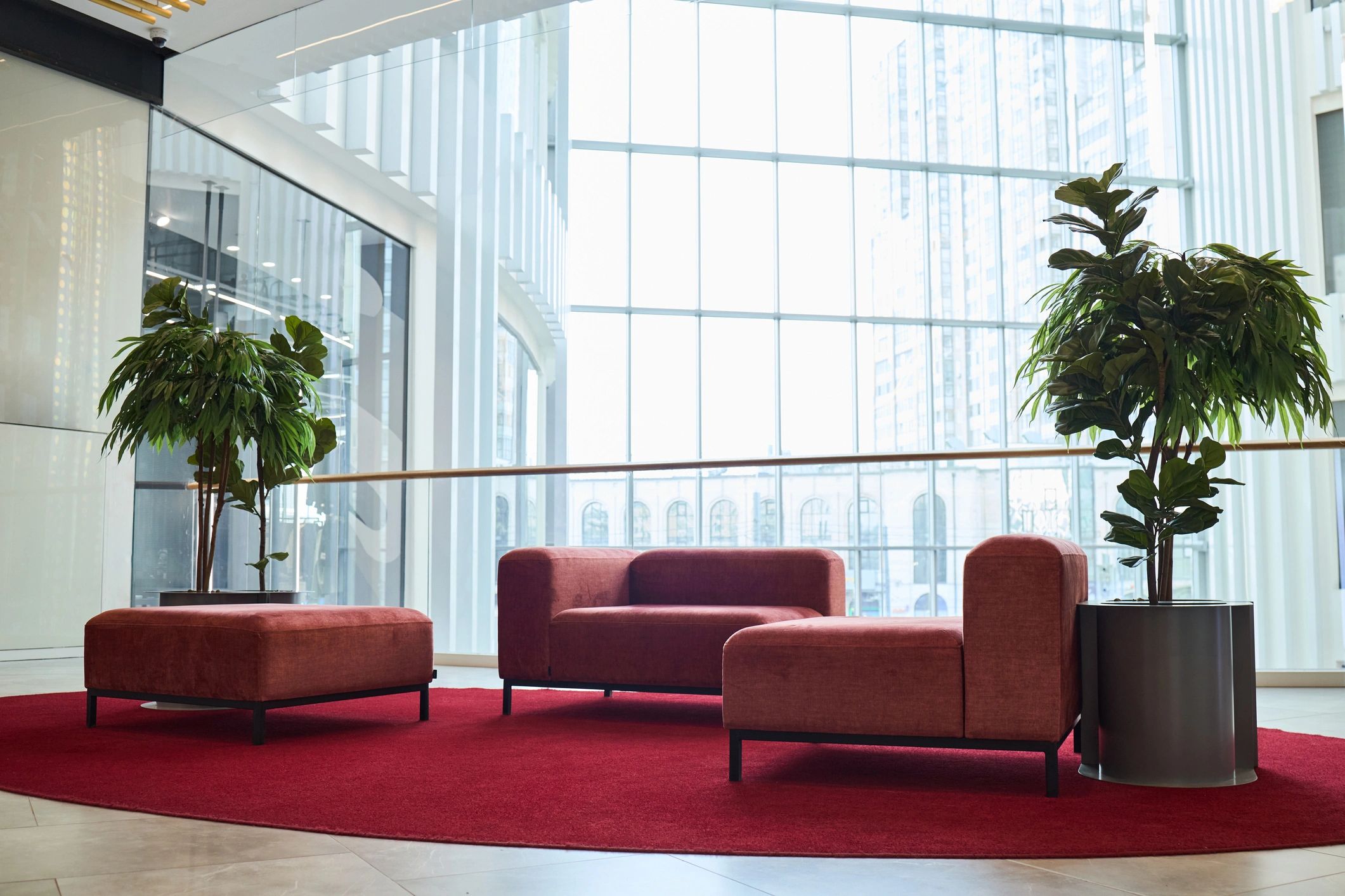 Modern reception lounge